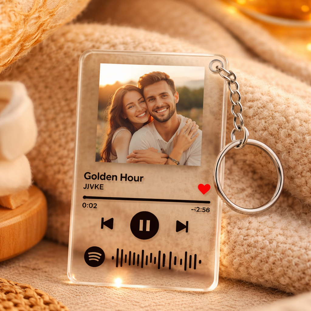 Song In Your Pocket™ – Custom Music Keychain